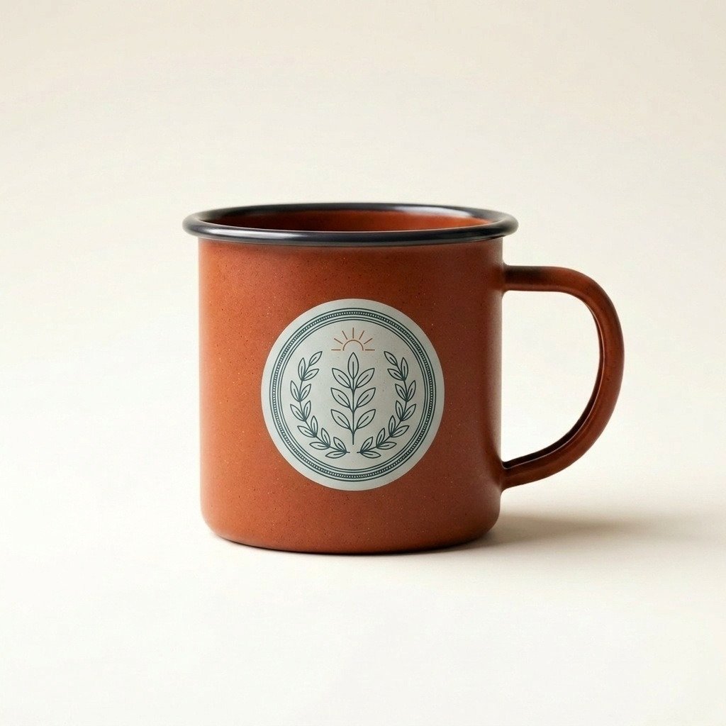 enamel mug rust — BHG Goodies Co.