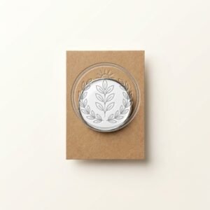 Tent & Campfire Pin — BHG Goodies Co.